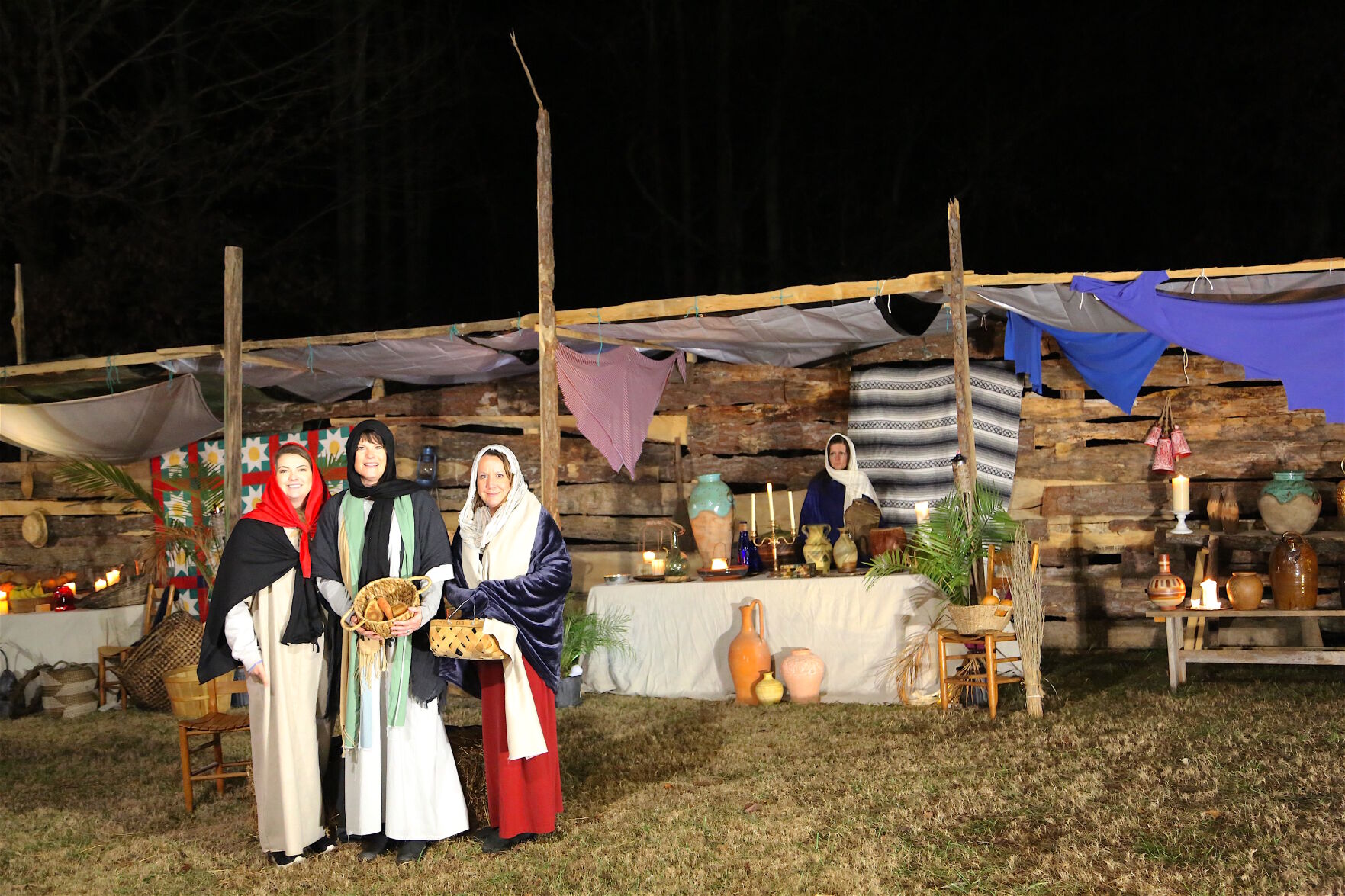 Chestnut Grove Baptist Church hosts drive-thru Nativity event